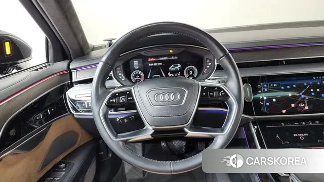 Audi A8 (D5) 2021 Черный из Кореи, фото 4