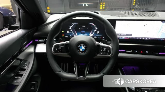BMW 5 Series (G60) 2024 Черный из Кореи, фото 4