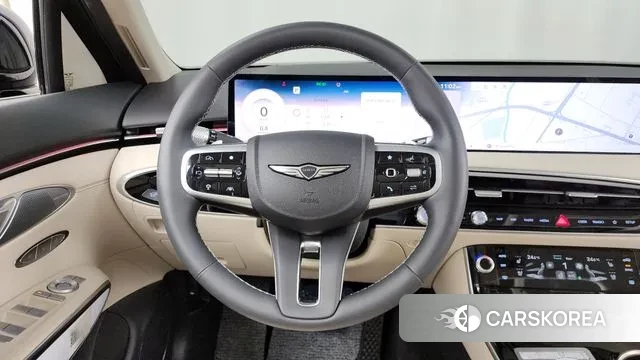 Genesis GV70 2024 Синий из Кореи, фото 4