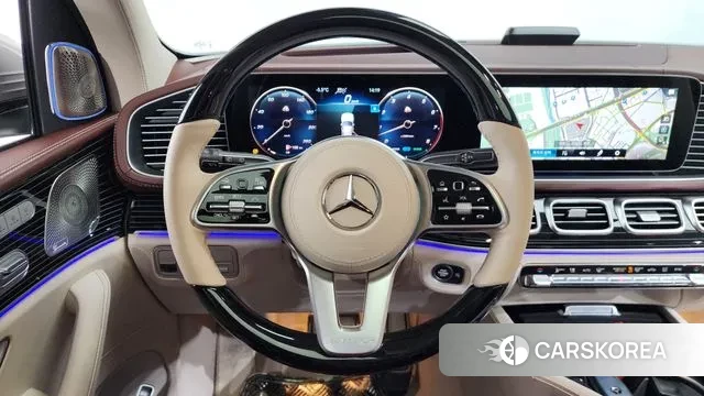 Mercedes-Benz GLS - Class X167 2023 Зеленый из Кореи, фото 4