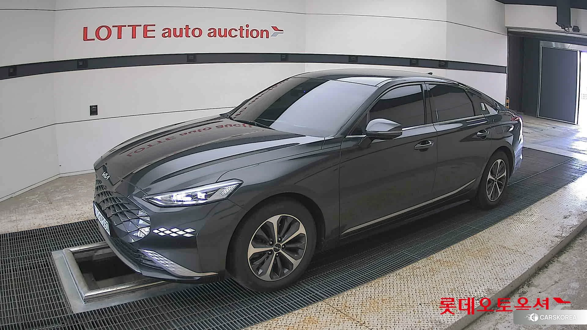 Kia K8 Hybrid 2022 Interstellagray из Кореи, фото 4