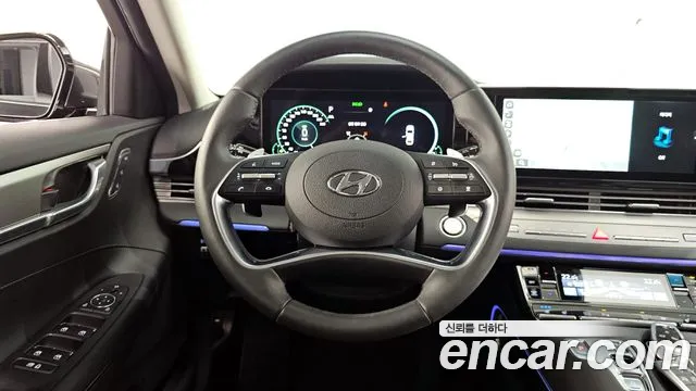 Hyundai The New Grandeur IG Hybrid 2021 Серый из Кореи, фото 4