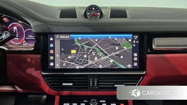 Porsche Cayenne (PO536) 2022 Черный из Кореи, фото 4