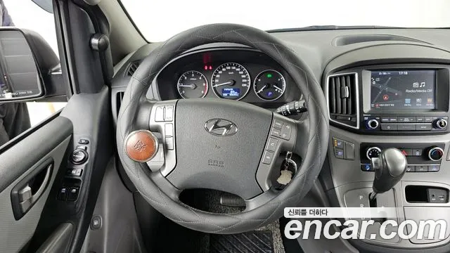 Hyundai The New Grand Starex 2018 Небесно-голубой из Кореи, фото 4