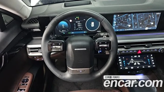 Hyundai Grandeur Hybrid (GN7) 2023 Белый из Кореи, фото 4