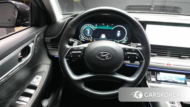 Hyundai The New Grandeur IG Hybrid 2021 Черный из Кореи, фото 4