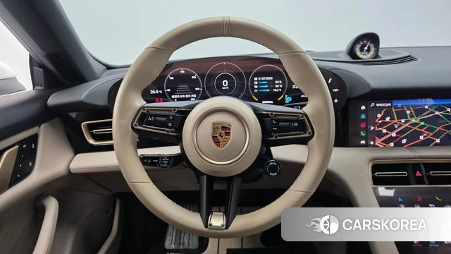 Porsche Taycan 2023 Белый из Кореи, фото 4