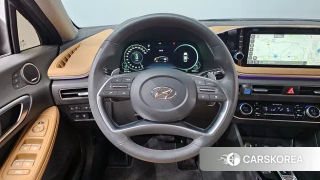 Hyundai Sonata Hybrid (DN8) 2021 Черный из Кореи, фото 4