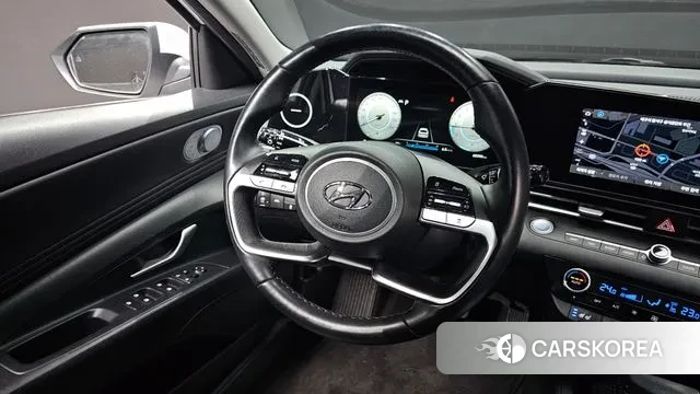 Hyundai Avante (CN7) 2021 Белый из Кореи, фото 4