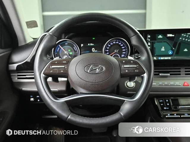 Hyundai The New Grandeur IG Hybrid 2022 Серый из Кореи, фото 4