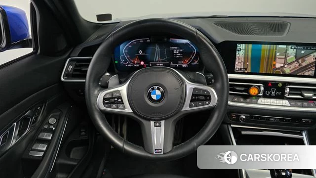 BMW 3 Series (G20) 2022 Синий из Кореи, фото 4