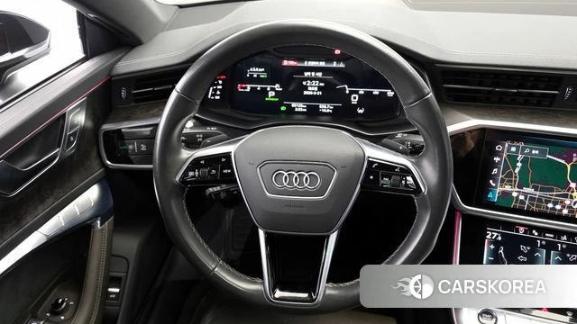 Audi A7 (4K) 2021 Черный из Кореи, фото 4