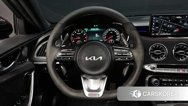 Kia Stinger Meister 2022 Темно-зеленый из Кореи, фото 4