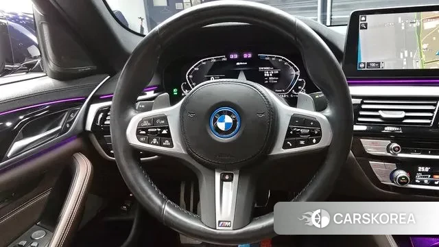 BMW 5 Series (G30) 2022 Синий из Кореи, фото 4