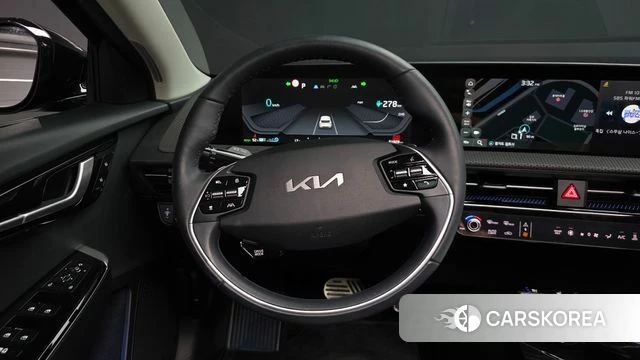Kia EV6 2022 Черный из Кореи, фото 4