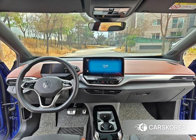 Volkswagen ID.4 2022 Синий из Кореи, фото 4