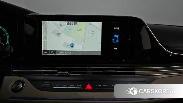Hyundai The New Grandeur IG Hybrid 2022 Черный из Кореи, фото 4