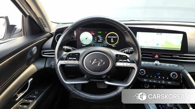 Hyundai Avante (CN7) 2021 Белый из Кореи, фото 4