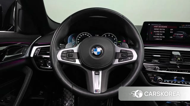 BMW 5 Series (G30) 2019 Синий из Кореи, фото 4