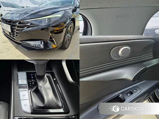 Hyundai Avante (CN7) 2022 Черный из Кореи, фото 4