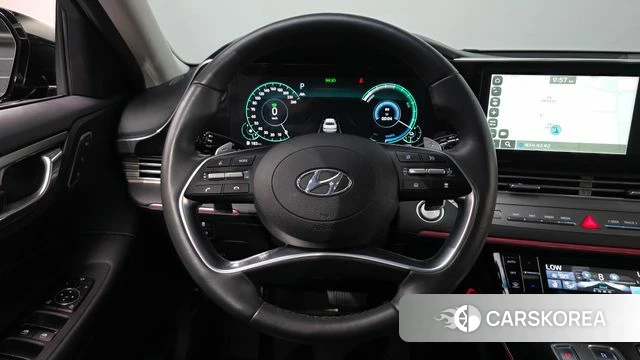 Hyundai The New Grandeur IG Hybrid 2022 Черный из Кореи, фото 4