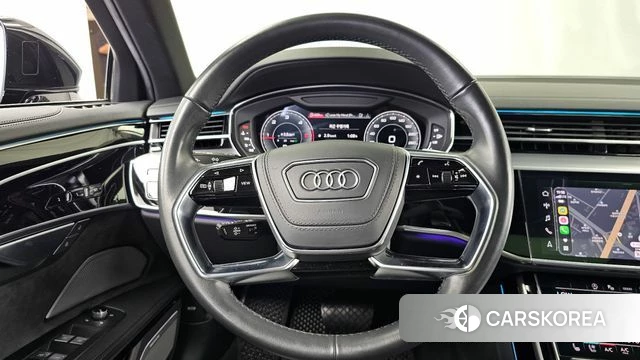 Audi A8 (D5) 2021 Черный из Кореи, фото 4