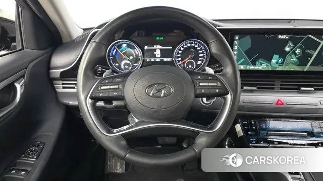 Hyundai The New Grandeur IG Hybrid 2021 Черный из Кореи, фото 4
