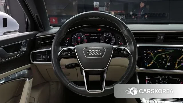 Audi A6 (C8) 2020 Серебристо-серый из Кореи, фото 4