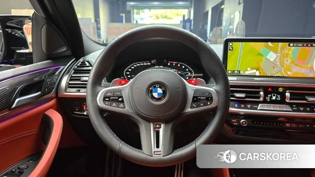 BMW X4M (G02) 2025 Синий из Кореи, фото 4