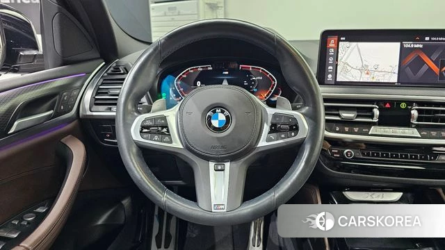 BMW X4 (G02) 2023 Черный из Кореи, фото 4