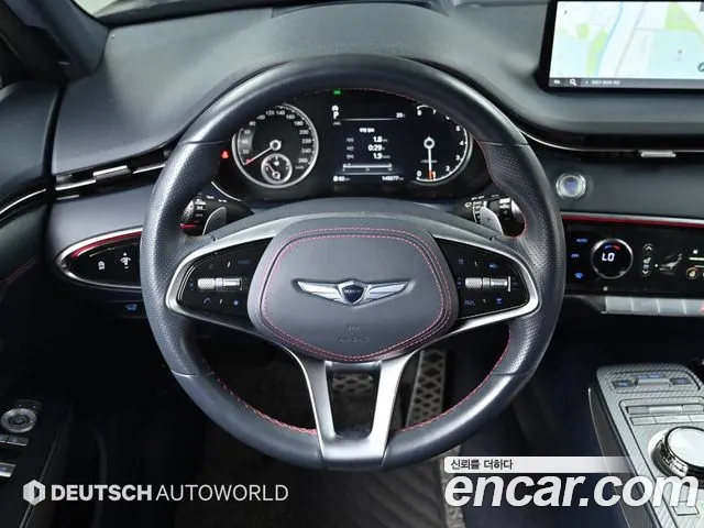 Genesis GV70 2021 Синий из Кореи, фото 4