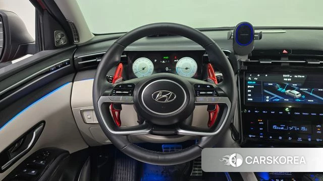 Hyundai Tucson (NX4) 2021 Красный из Кореи, фото 4