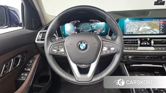 BMW 3 Series (G20) 2020 Синий из Кореи, фото 4