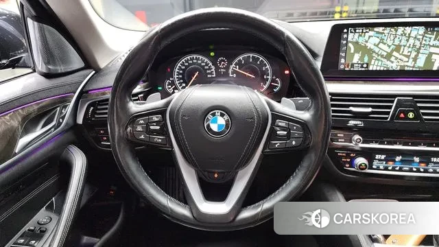 BMW 5 Series (G30) 2018 Черный из Кореи, фото 4
