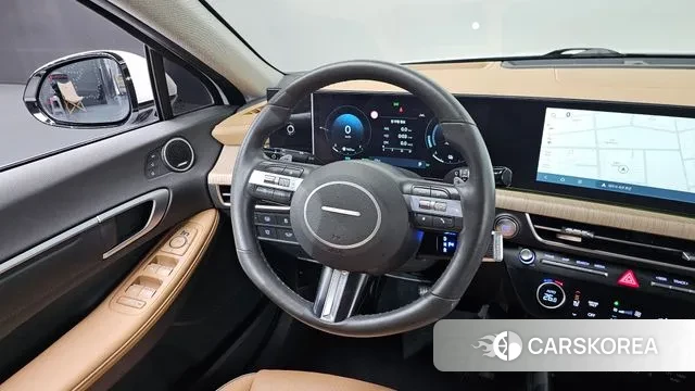 Hyundai Sonata D Edge Hybrid (DN8) 2024 Белый из Кореи, фото 4