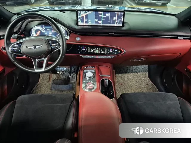 Genesis GV70 2021 Синий из Кореи, фото 4