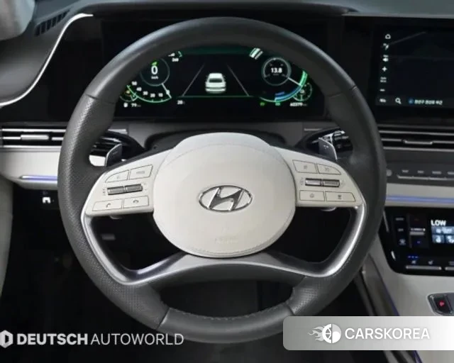 Hyundai The New Grandeur IG Hybrid 2021 Серый из Кореи, фото 4
