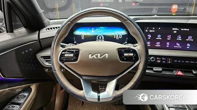 Kia K8 Hybrid 2022 Серый из Кореи, фото 4