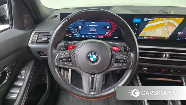 BMW M3 (G80) 2023 Серебристо-серый из Кореи, фото 4