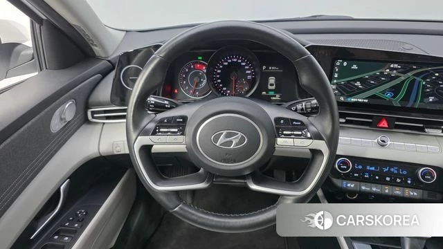 Hyundai Avante (CN7) 2022 Белый из Кореи, фото 4