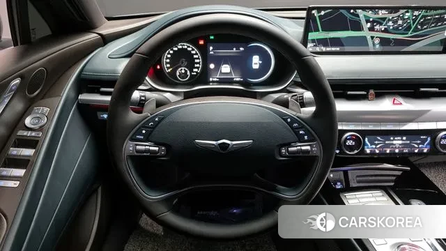 Genesis G80 (RG3) 2021 Синий из Кореи, фото 4