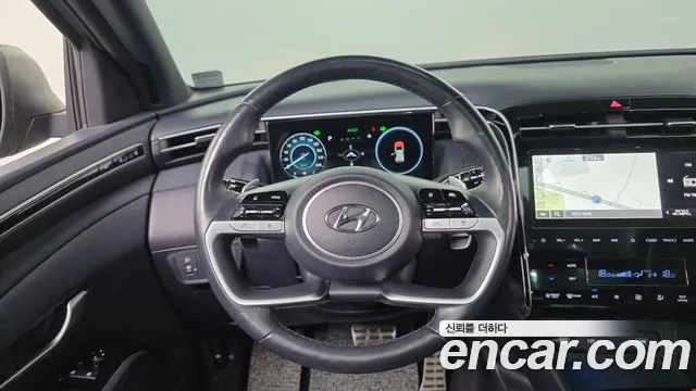 Hyundai Tucson Hybrid (NX4) 2020 Серый из Кореи, фото 4