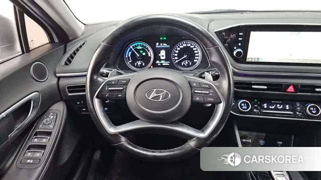 Hyundai Sonata Hybrid (DN8) 2022 Белый из Кореи, фото 4