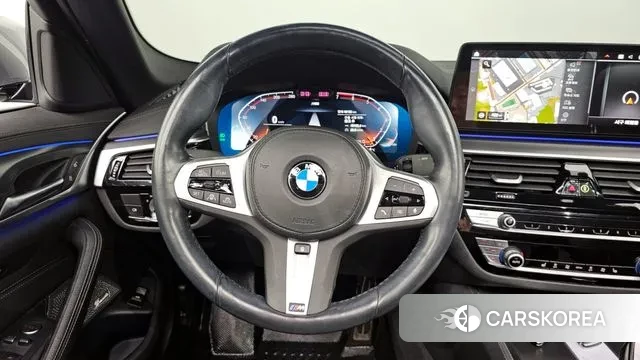 BMW 5 Series (G30) 2023 Серый из Кореи, фото 4