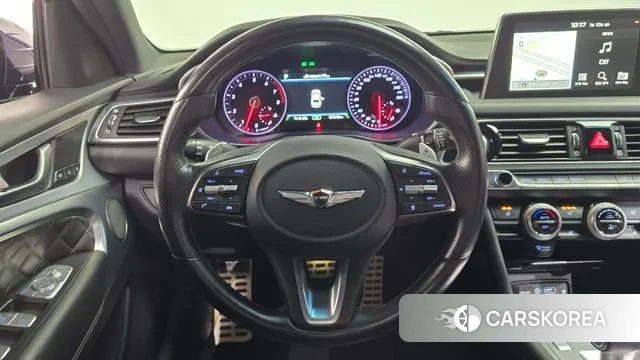 Genesis G70 2018 Синий из Кореи, фото 4