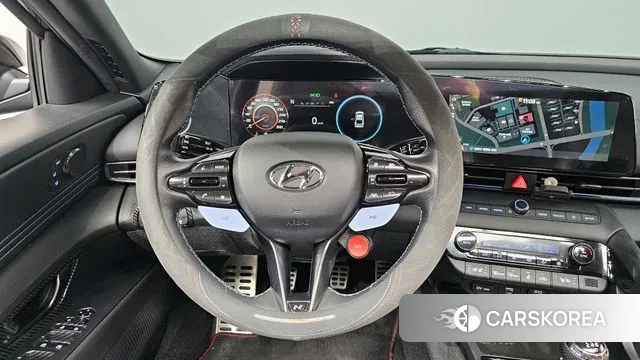Hyundai Avante (CN7) 2022 Черный из Кореи, фото 4