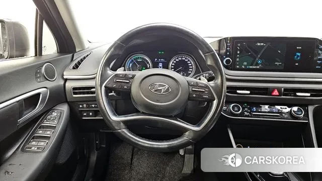 Hyundai Sonata Hybrid (DN8) 2019 Черный из Кореи, фото 4