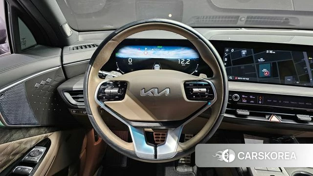 Kia K8 Hybrid 2022 Серый из Кореи, фото 4