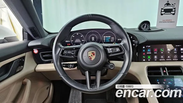 Porsche Taycan 2021 Белый из Кореи, фото 4