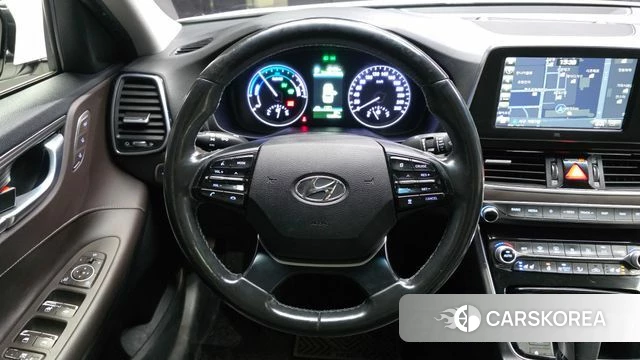 Hyundai Grandeur IG Hybrid 2018 Белый из Кореи, фото 4